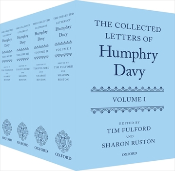 Hardcover The Collected Letters of Humphry Davy Book
