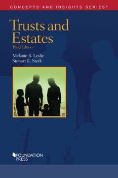 Paperback Trusts and Estates (Concepts and Insights) Book