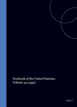 Hardcover Yearbook of the United Nations, 1990 Book