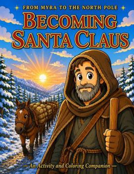 Paperback Becoming Santa Claus: An Activity and Coloring Companion Book