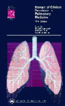 Paperback Manual of Clinical Problems in Pulmonary Medicine Book