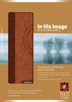 Imitation Leather In His Image Devotional Bible-NLT Book