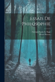 Paperback Essais De Philosophie [French] Book