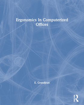 Paperback Ergonomics in Computerized Offices Book