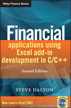 Hardcover Financial Applications Using Excel Add-In Development in C / C++ [With CDROM] Book