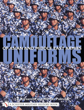 Paperback Camouflage Uniforms of Asian and Middle Eastern Armies Book