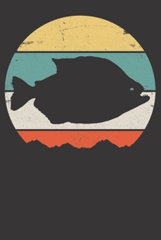 Paperback Notebook: Piranha Dot Grid 6x9 120 Pages Book