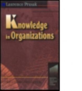 Paperback Knowledge in Organizations Book