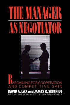Paperback Manager as Negotiator Book
