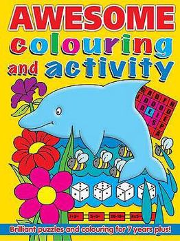 Paperback Awesome Colouring and Activity Book