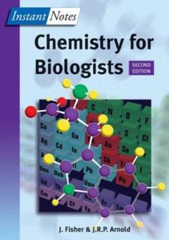 Paperback BIOS Instant Notes in Chemistry for Biologists Book