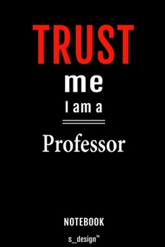 Notebook for Professors / Professor: awesome handy Note Book [120 blank lined ruled pages]