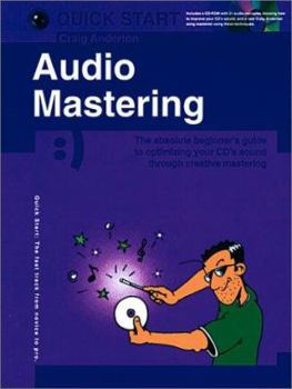 Paperback Quick Start: Audio Mastering Book