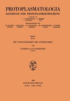 Paperback Die Nukleinsäuren Des Cytoplasmas [German] Book