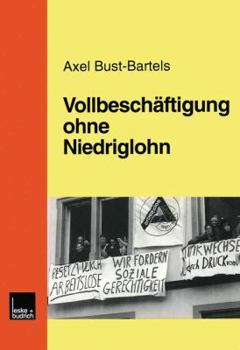 Paperback Vollbeschäftigung Ohne Niedriglohn [German] Book