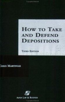 Paperback How to Take and Defend Depositions Book