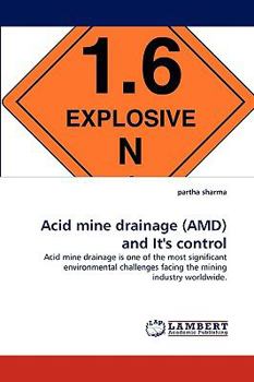 Paperback Acid mine drainage (AMD) and It's control Book