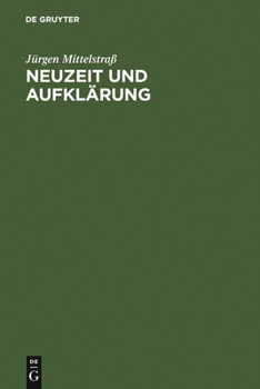 Hardcover Neuzeit und Aufklärung [German] Book