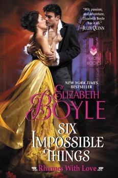 Hardcover Six Impossible Things: Rhymes with Love Book