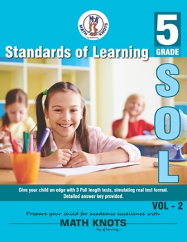Paperback Standards of Learning(SOL) - Grade 5 Vol-2: Virginia SOL and Common Core Book