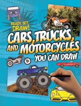 Library Binding Cars, Trucks, and Motorcycles You Can Draw Book