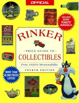 Paperback The Official Rinker Price Guide to Collectibles, 4th Edition Book