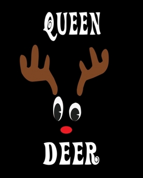 Paperback Queen Deer: Deer Elk Antler Hunting Hobby 2020 Monthly Planner Dated Journal 8" x 10" 110 pages Book