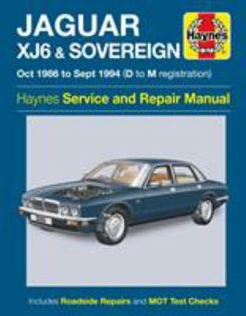 Paperback Jaguar XJ6 & Sovereign Owners Workshop Manual Book