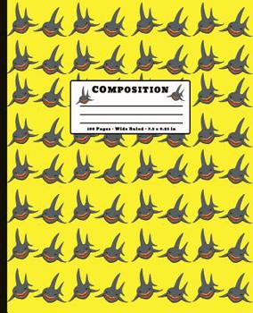 Composition: 100 Pages Wide Ruled 7.5 x 9.25 inch