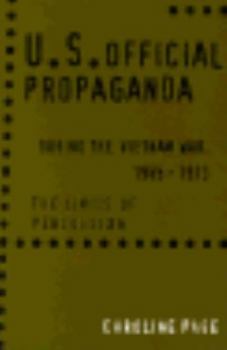 Paperback Us Propaganda During the Vietnam War Book