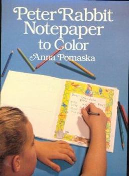 Paperback Peter Rabbit Notepaper to Color Book