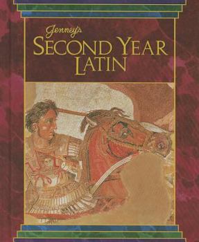 Hardcover Jenney's Second Year Latin Grades 8-12 Text 1990c Book