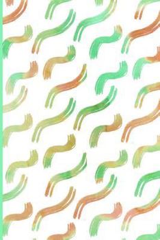 Notebook : Wide-Ruled, 6 X 9 Inch 150 Page Matte Paperback Notebook with Eye-catching Watercolour Design