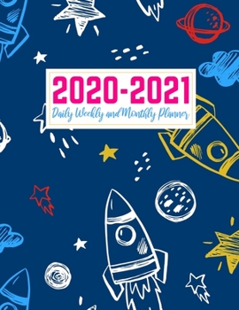 2020-2021 Daily Weekly and Monthly Planner: Cute Two Year Jan 1, 2020 - Dec 31, 2021 Calendar Organizer and Appointment Schedule Agenda Journal for ... - 24 Months Planner - Creative AG 0010