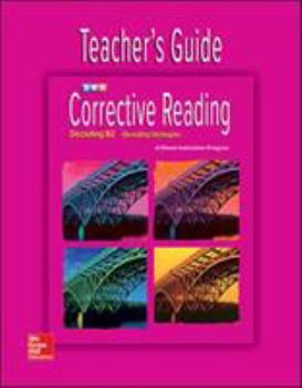 Paperback Corrective Reading Decoding Level B2, Teacher Guide (CORRECTIVE READING DECODING SERIES) Book