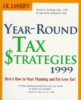 Paperback J. K. Lasser's Year-Round Tax Strategies Book