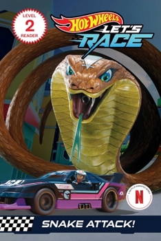 Paperback Hot Wheels Let's Race: Snake Attack! (Level 2) Book