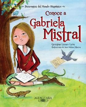 Paperback Conoce A Gabriela Mistral [Spanish] Book