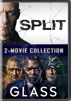 DVD Split / Glass 2-Movie Collection Book