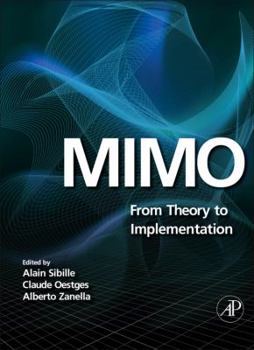 Hardcover MIMO: From Theory to Implementation Book