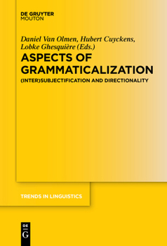 Paperback Aspects of Grammaticalization: (Inter)Subjectification and Directionality Book