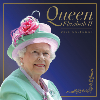 Calendar 2025 Queen Elizabeth II Wall calendar Book