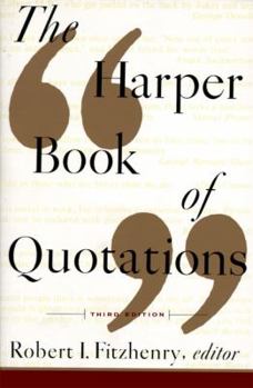 Paperback The Harper Book of Quotations Revised Edition Book