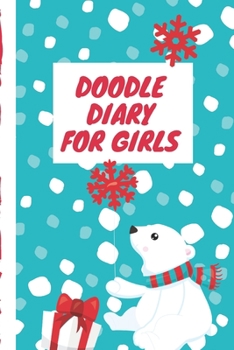 Doodle Diary For Girls: Notebook | Doodles | Draw | Sketch | Designer Diary | Girls | Teens | K-12 | Inspirational Prompts | Creative Writing Skill ... | Guided Journal Gift | Under 10 | Birthday