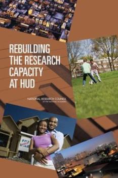 Paperback Rebuilding the Research Capacity at HUD Book