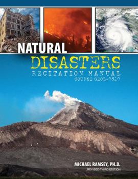 Paperback Natural Disasters: Recitation Manual Course Geol-0820 Book