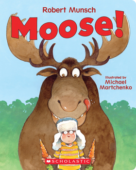 Board book Moose! Book