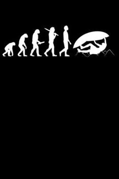 Kletterer Notizbuch: A5 Liniert 108 Seiten - Klettern Evolution Notizheft - Geschenk f�r Kletterer & Boulderer