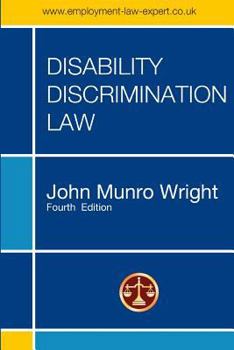 Paperback Disability Discrimination Law - Fourth Edition Book