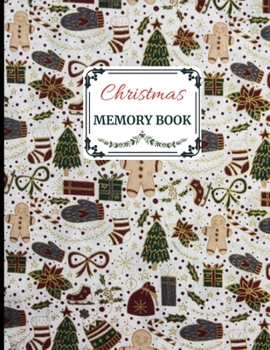 Paperback Christmas Memory Book: Cute Holiday Journal to Keep Stories and Pictures Book